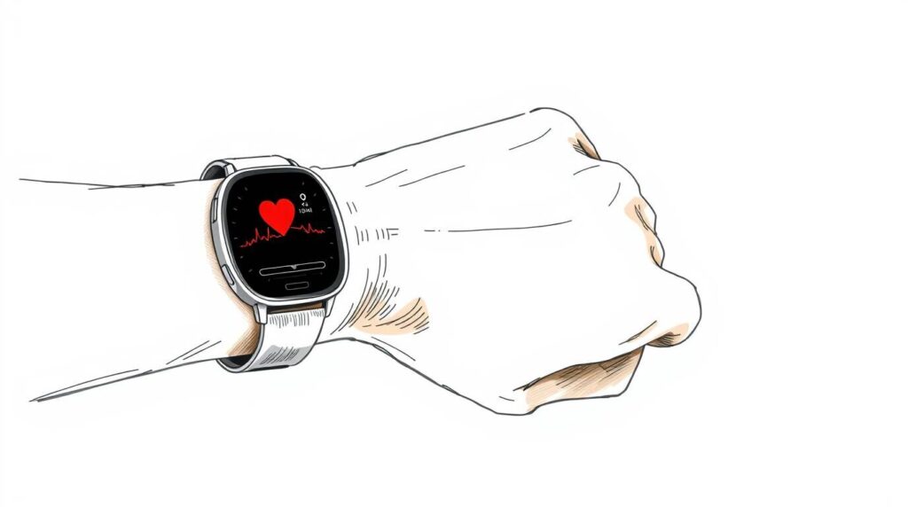 【ガーミン】vivosmart 5の心拍転送モード設定方法はタップ操作が中心