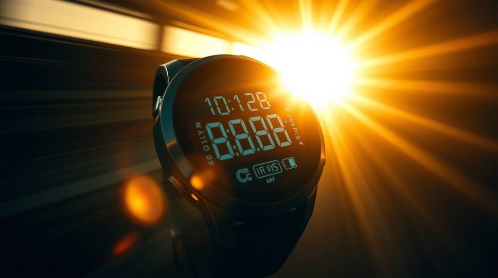 【G-SHOCK】晴れた日の屋外なら1日分の充電は約8-9分で完了