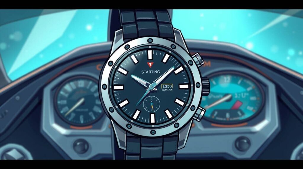 【G-SHOCK】アラームモードへの切り替えは1回のボタン押下で完了する