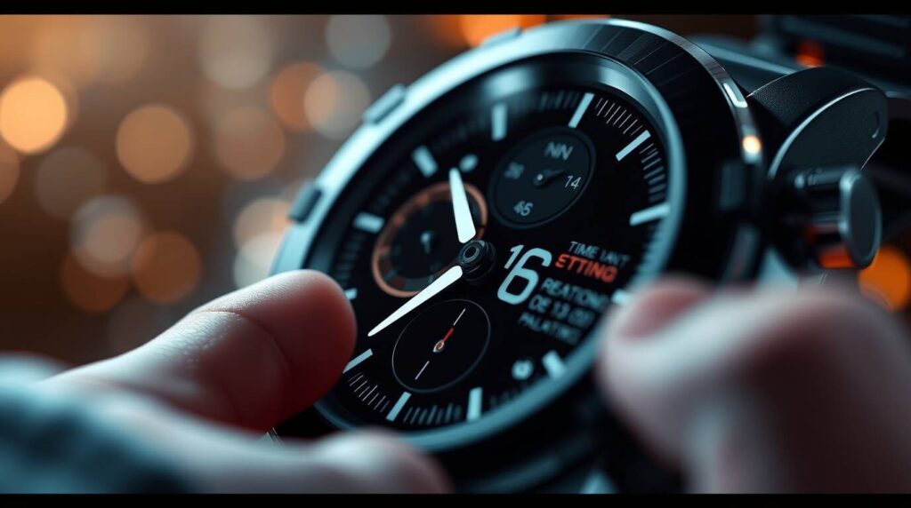 【G-SHOCK】2. デジタル表示の時刻確認方法は右下ボタンで表示切替すること