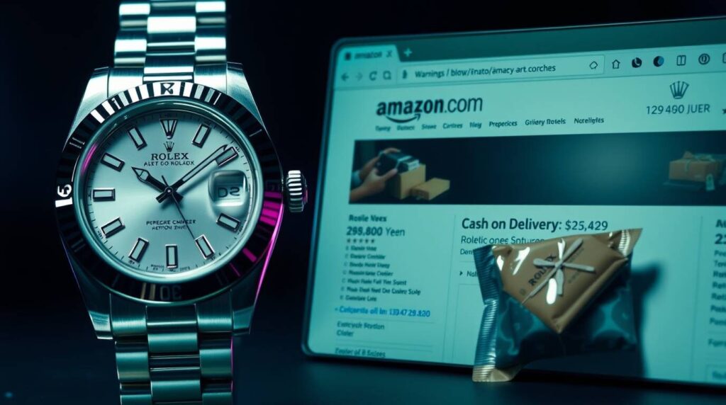 【ロレックス】Amazonでロレックスが29,800円で売られている真相は詐欺である
