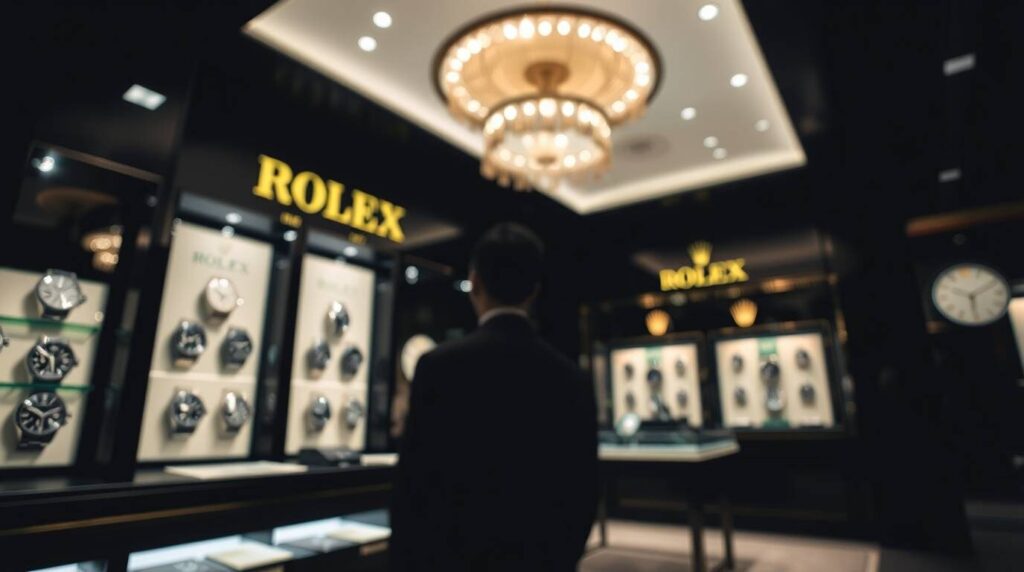 【ロレックス】ロレックスブティックレキシアginzasix店は銀座の高級ショッピングモールの1階に位置する