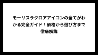 モーリスラクロアアイコンの全てがわかる完全ガイド！価格から選び方まで徹底解説